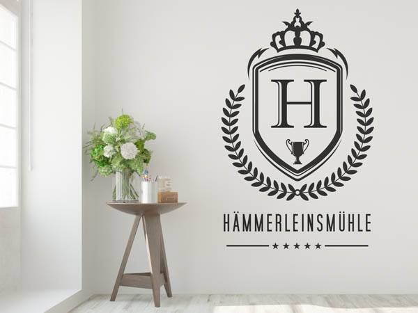 Wandtattoo Hämmerleinsmühle Wappen