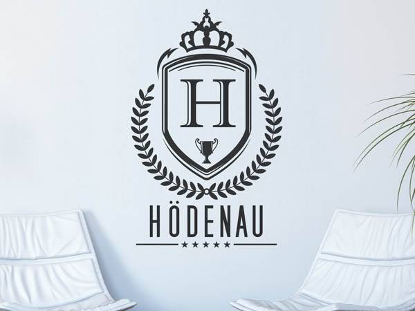Wandtattoo Hödenau Wappen