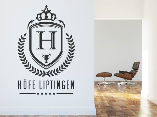 Wandtattoo Höfe Liptingen Wappen
