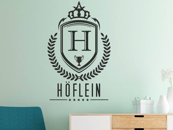 Wandtattoo Höflein Wappen