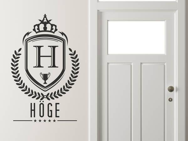 Wandtattoo Höge Wappen