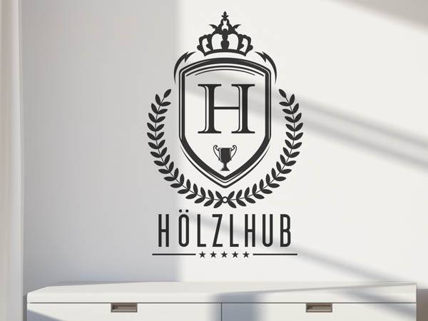 Wandtattoo Hölzlhub Wappen