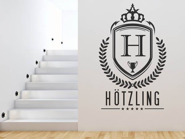 Wandtattoo Hötzling Wappen