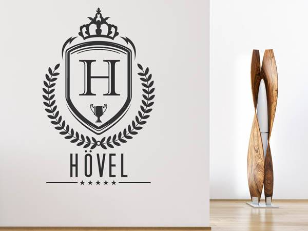 Wandtattoo Hövel Wappen