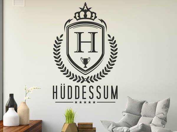 Wandtattoo Hüddessum Wappen