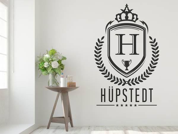 Wandtattoo Hüpstedt Wappen