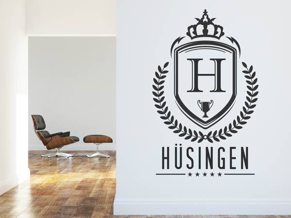 Wandtattoo Hüsingen Wappen
