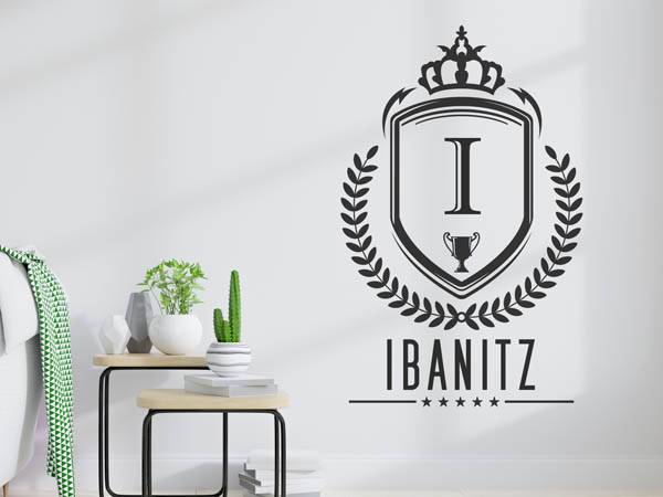 Wandtattoo Ibanitz Wappen