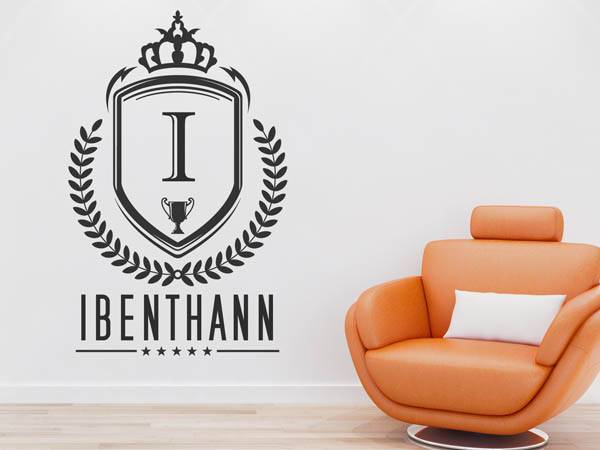 Wandtattoo Ibenthann Wappen