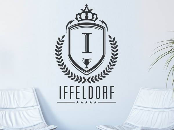 Wandtattoo Iffeldorf Wappen