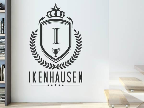 Wandtattoo Ikenhausen Wappen