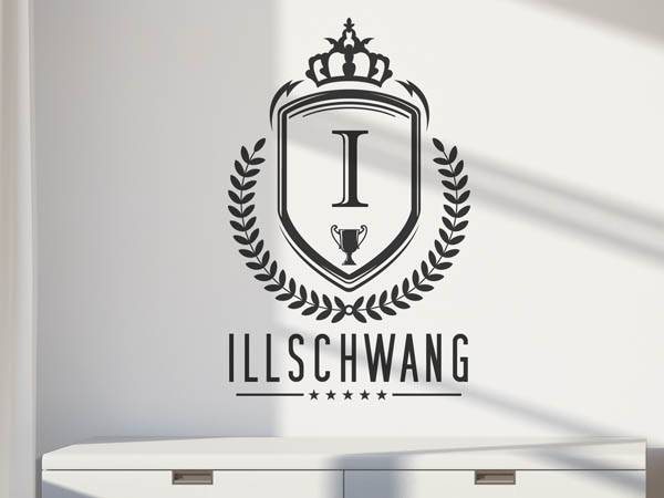 Wandtattoo Illschwang Wappen