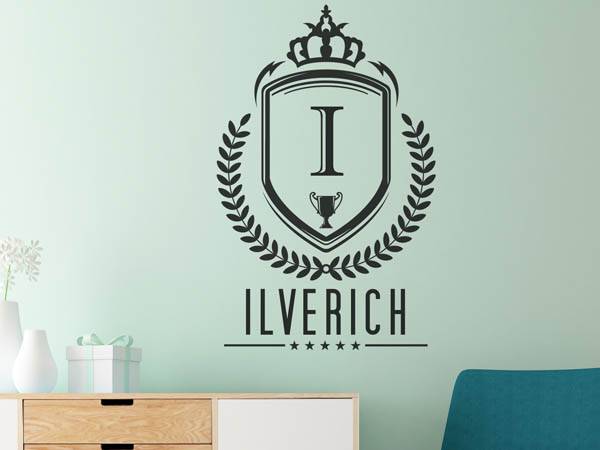 Wandtattoo Ilverich Wappen