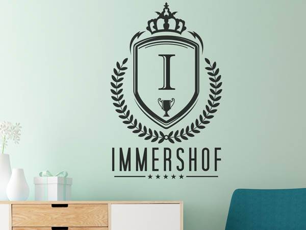 Wandtattoo Immershof Wappen