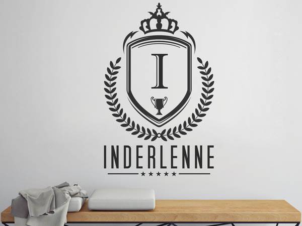 Wandtattoo Inderlenne Wappen
