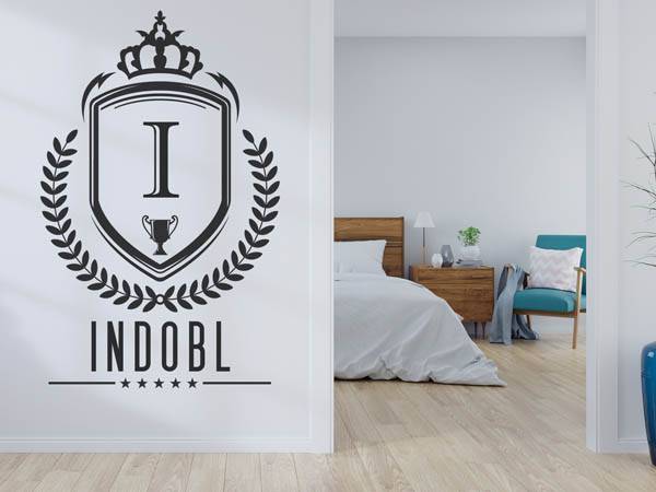 Wandtattoo Indobl Wappen
