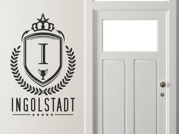 Wandtattoo Ingolstadt Wappen