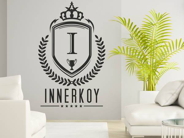 Wandtattoo Innerkoy Wappen
