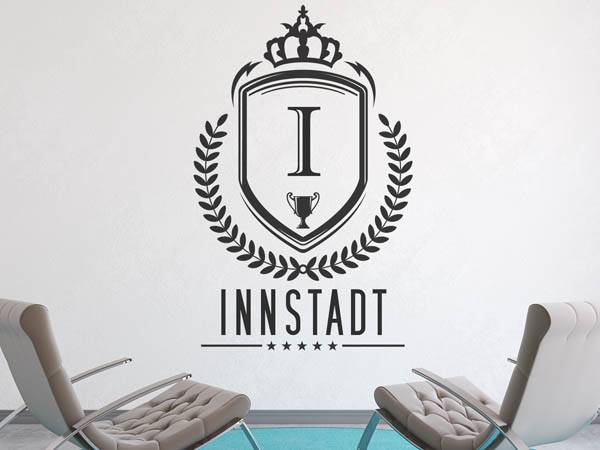 Wandtattoo Innstadt Wappen
