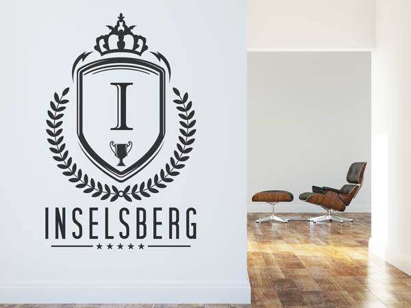 Wandtattoo Inselsberg Wappen