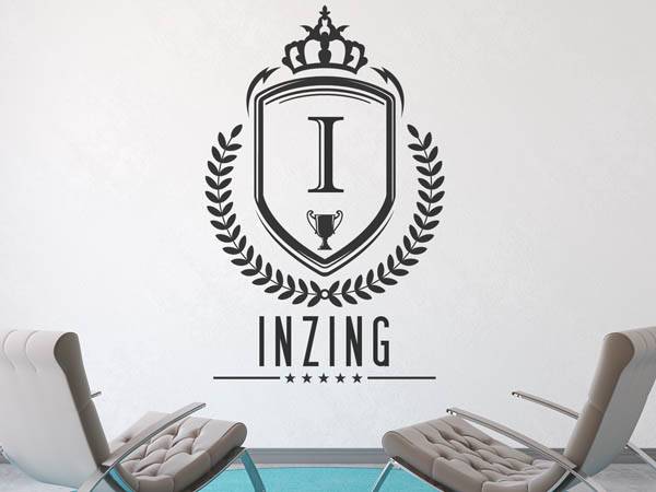 Wandtattoo Inzing Wappen