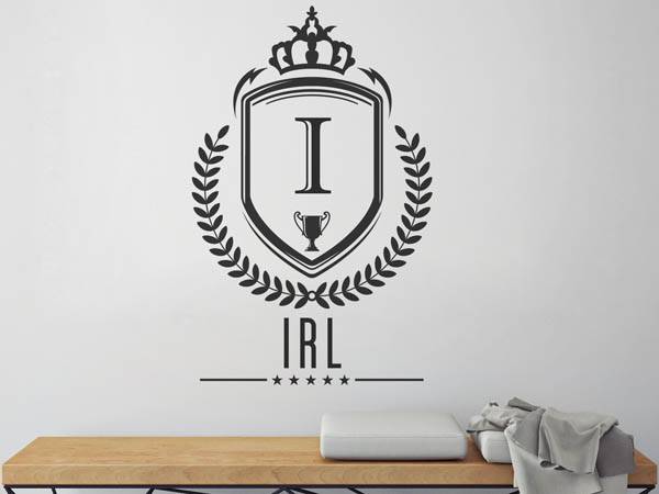 Wandtattoo Irl Wappen