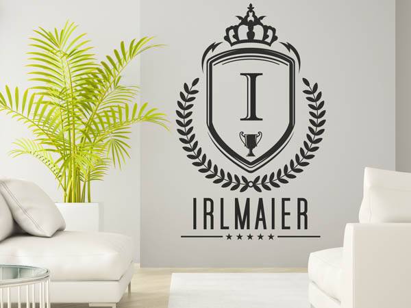 Wandtattoo Irlmaier Wappen