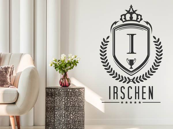 Wandtattoo Irschen Wappen