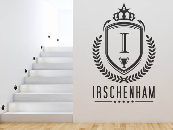 Wandtattoo Irschenham Wappen