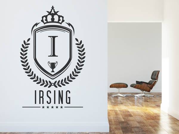 Wandtattoo Irsing Wappen