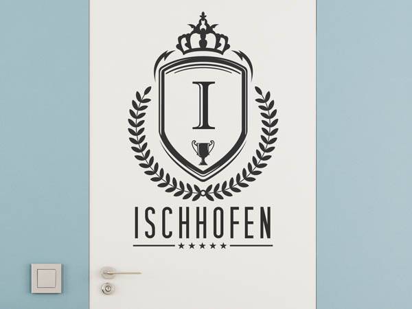 Wandtattoo Ischhofen Wappen
