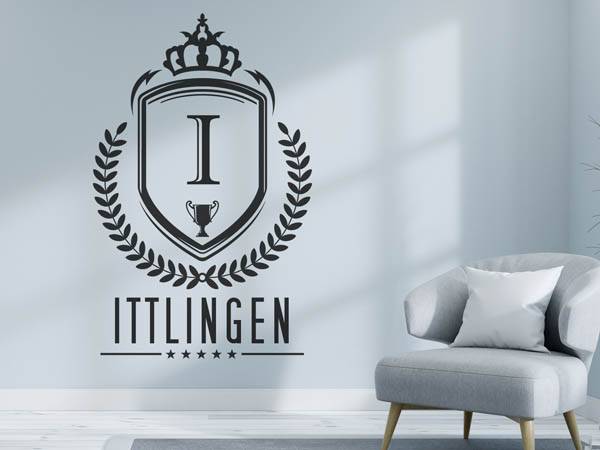Wandtattoo Ittlingen Wappen