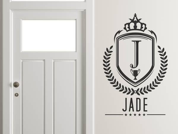 Wandtattoo Jade Wappen