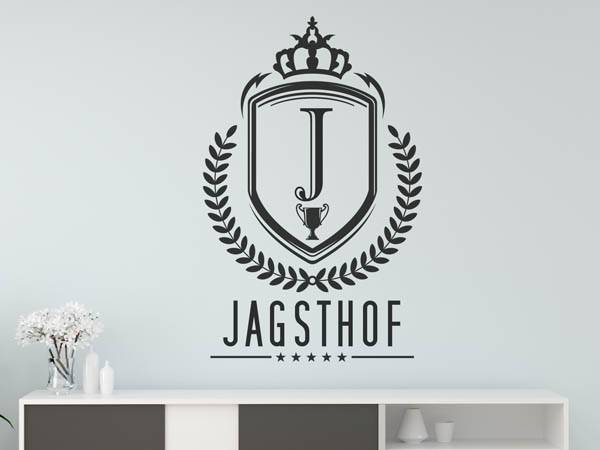 Wandtattoo Jagsthof Wappen