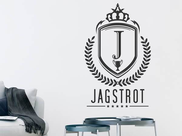 Wandtattoo Jagstrot Wappen