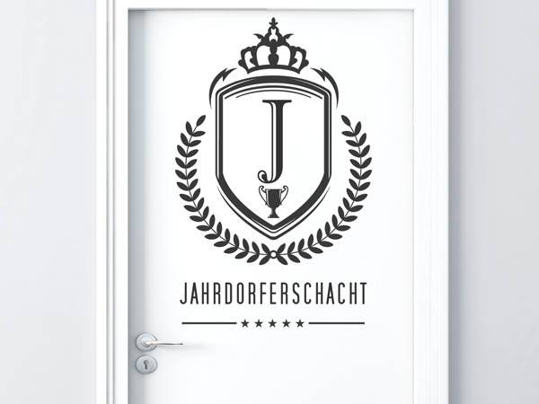 Wandtattoo Jahrdorferschacht Wappen