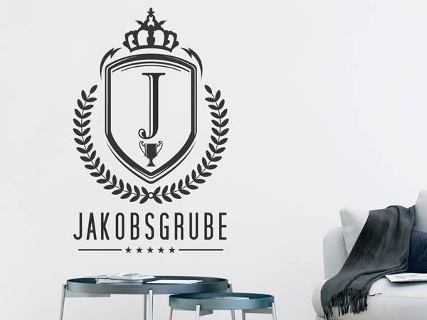 Wandtattoo Jakobsgrube Wappen