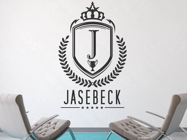 Wandtattoo Jasebeck Wappen
