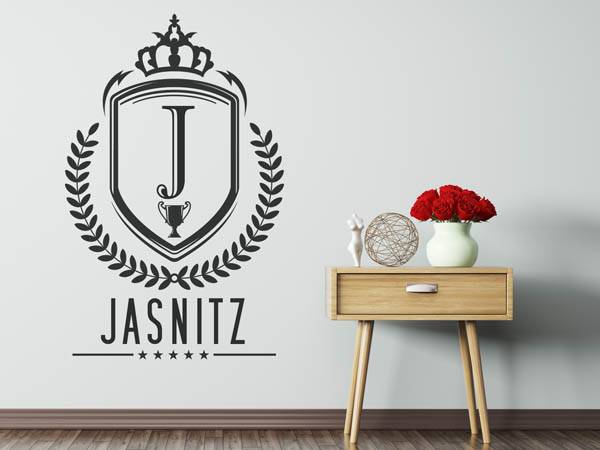Wandtattoo Jasnitz Wappen