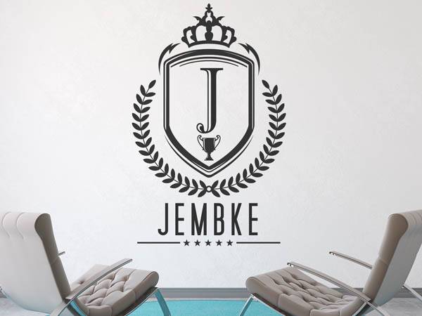 Wandtattoo Jembke Wappen