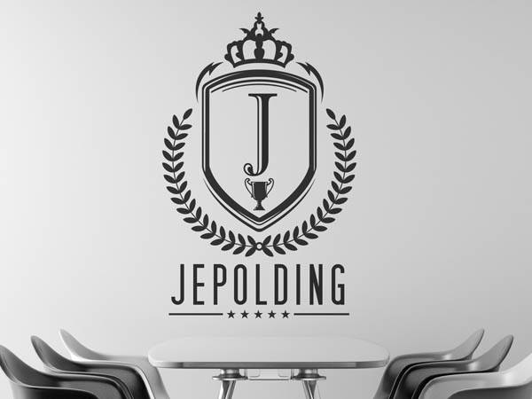 Wandtattoo Jepolding Wappen