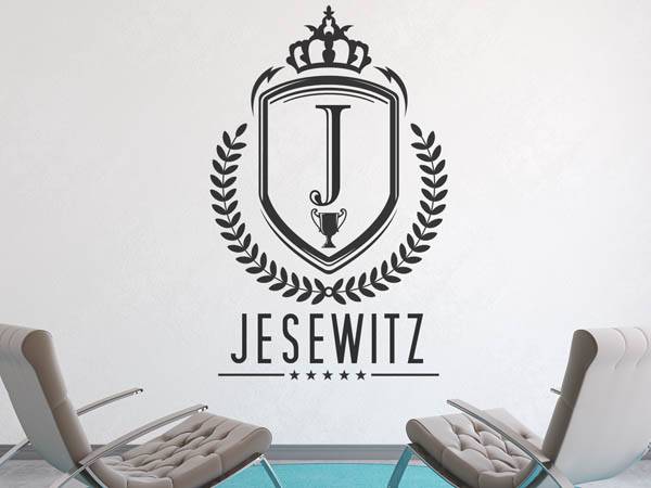 Wandtattoo Jesewitz Wappen