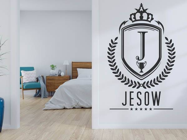 Wandtattoo Jesow Wappen