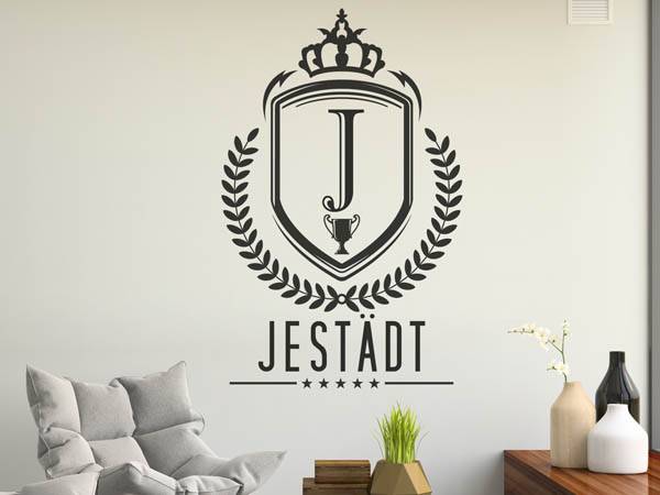 Wandtattoo Jestädt Wappen