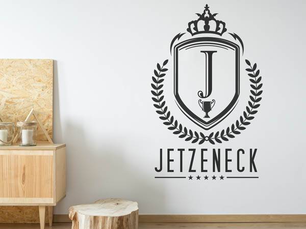 Wandtattoo Jetzeneck Wappen