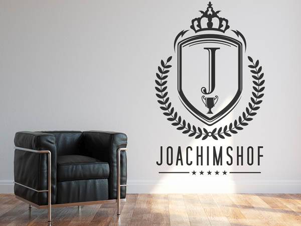 Wandtattoo Joachimshof Wappen
