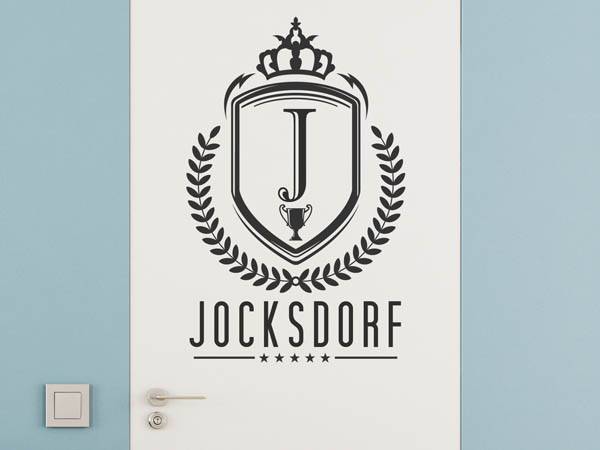 Wandtattoo Jocksdorf Wappen