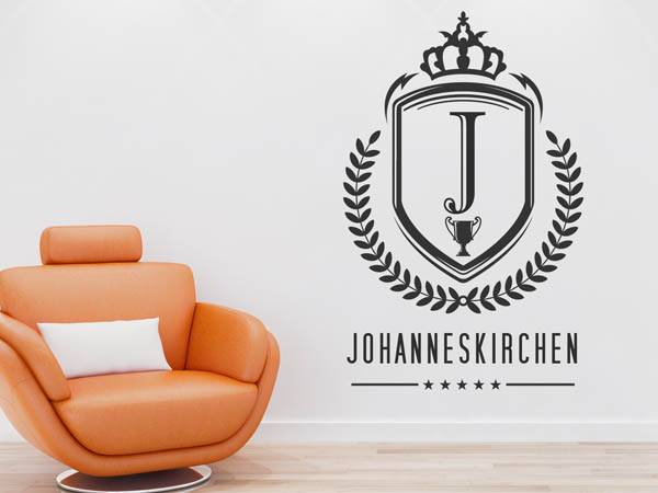 Wandtattoo Johanneskirchen Wappen
