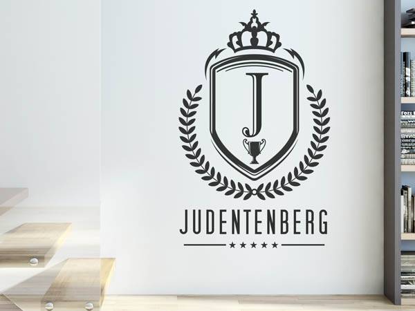 Wandtattoo Judentenberg Wappen