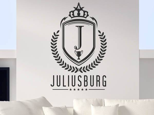 Wandtattoo Juliusburg Wappen